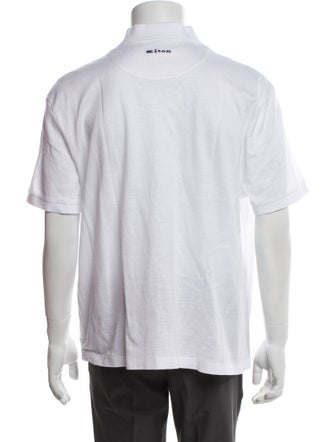 Kiton Collar Short Sleeve Polo Shirt