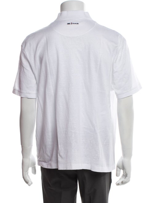 Kiton Collar Short Sleeve Polo Shirt