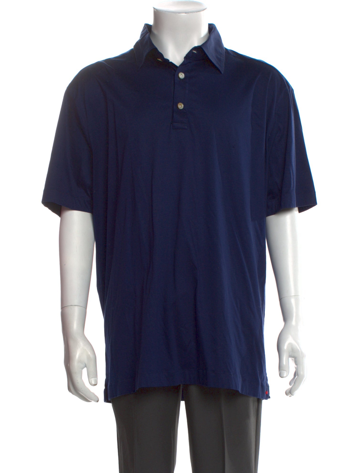 Kiton Collar Short Sleeve Polo Shirt