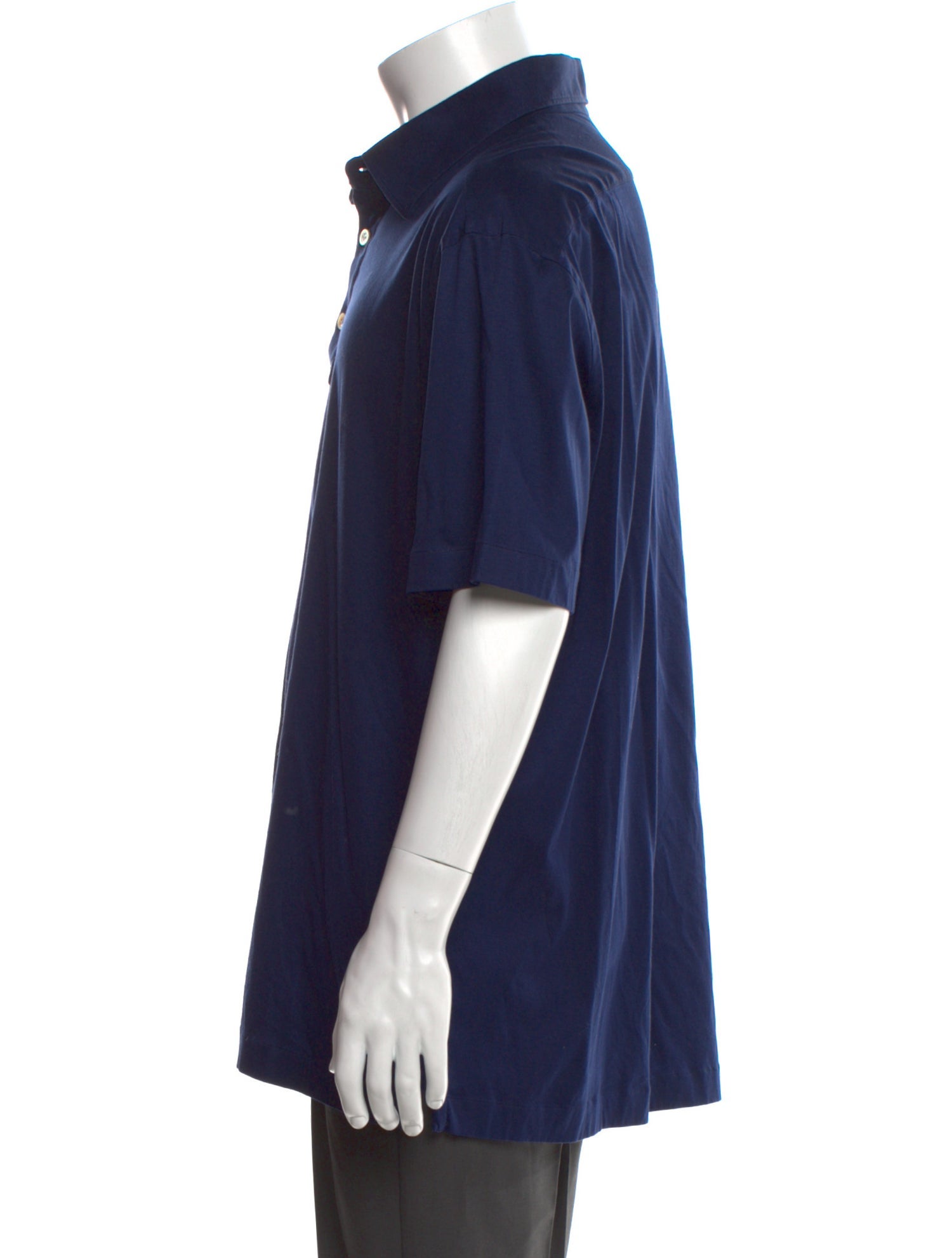 Kiton Collar Short Sleeve Polo Shirt