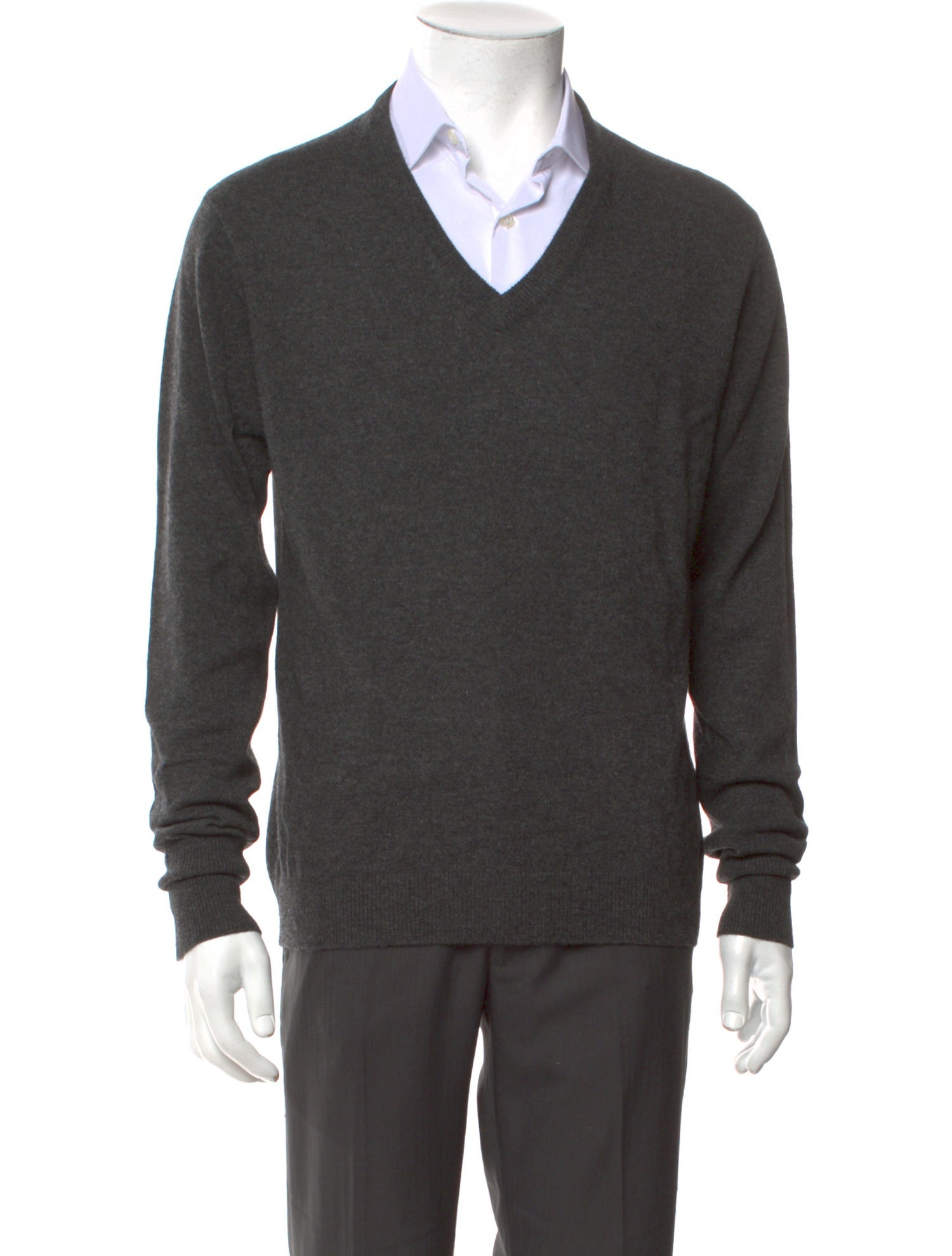 Kiton Cashmere V-Neck Pullover