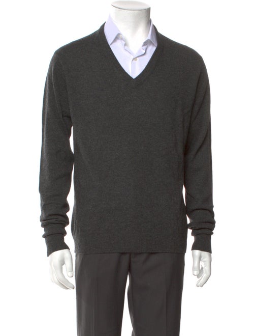 Kiton Cashmere V-Neck Pullover