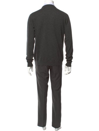 Kiton Cashmere V-Neck Pullover