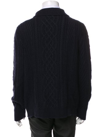 Kiton Cashmere Collar Cardigan
