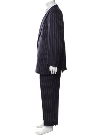 Kiton Cashmere Striped Two-Piece Suit