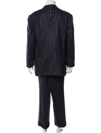 Kiton Cashmere Striped Two-Piece Suit