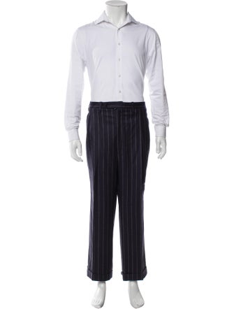 Kiton Cashmere Striped Two-Piece Suit