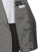 Kiton Wool Houndstooth Print Blazer