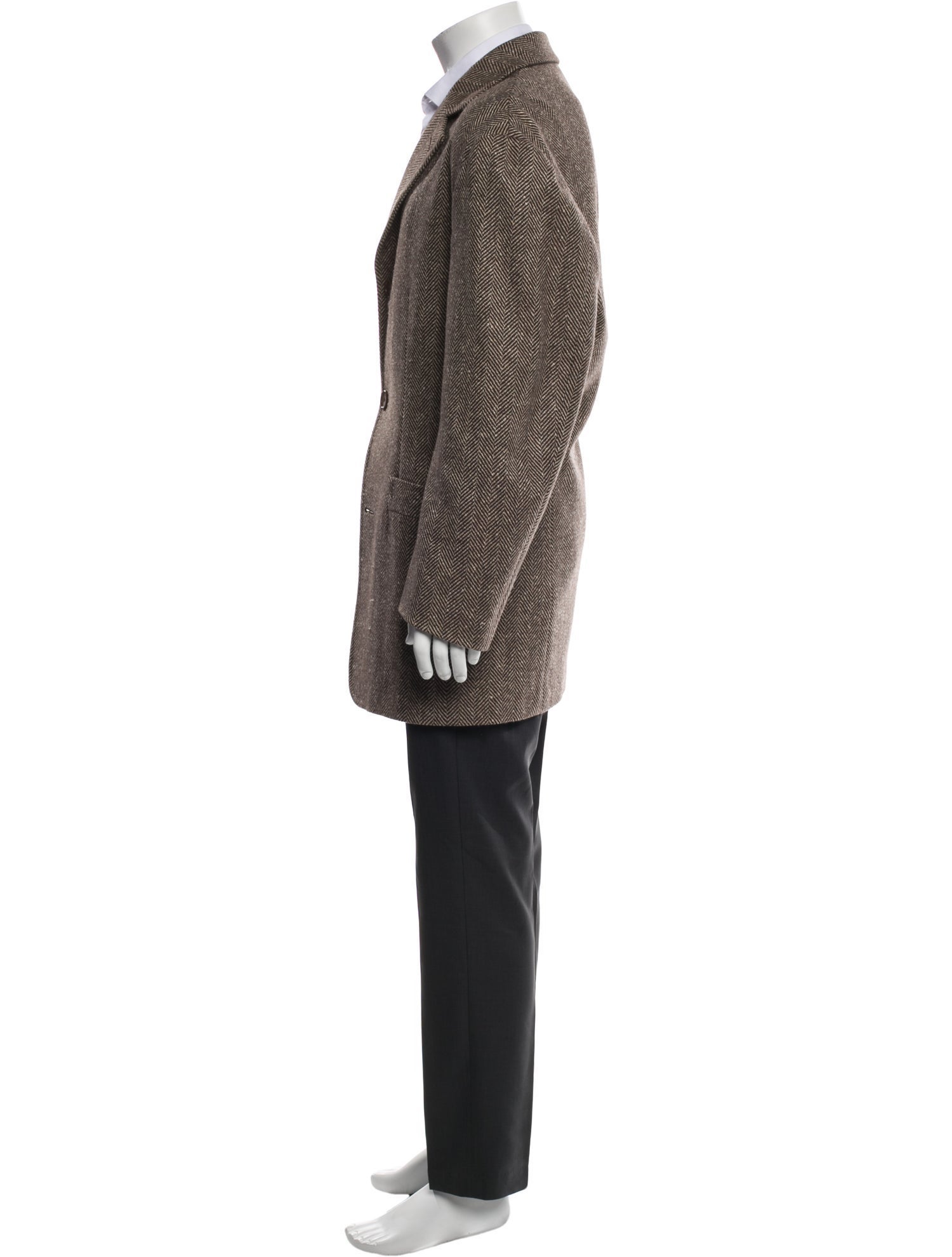 Kiton Tweed Pattern Blazer