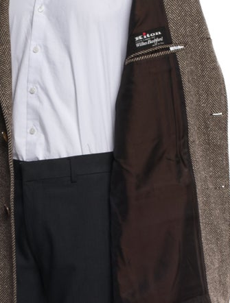 Kiton Tweed Pattern Blazer