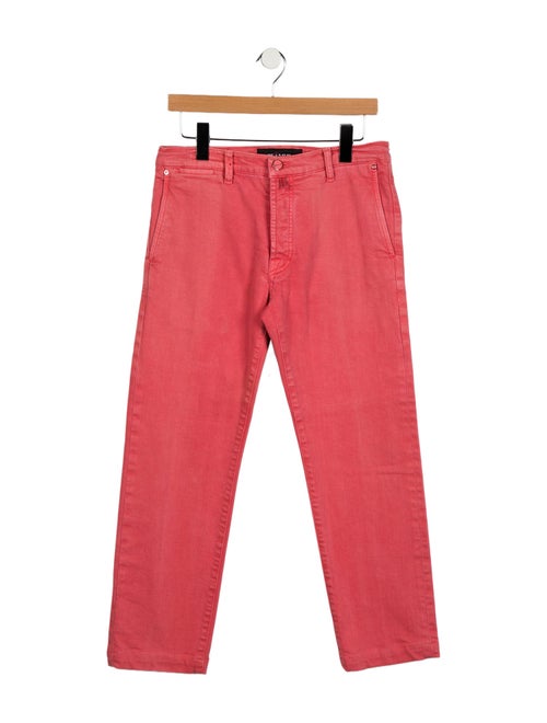 Kiton Mid-Rise Straight Leg Jeans