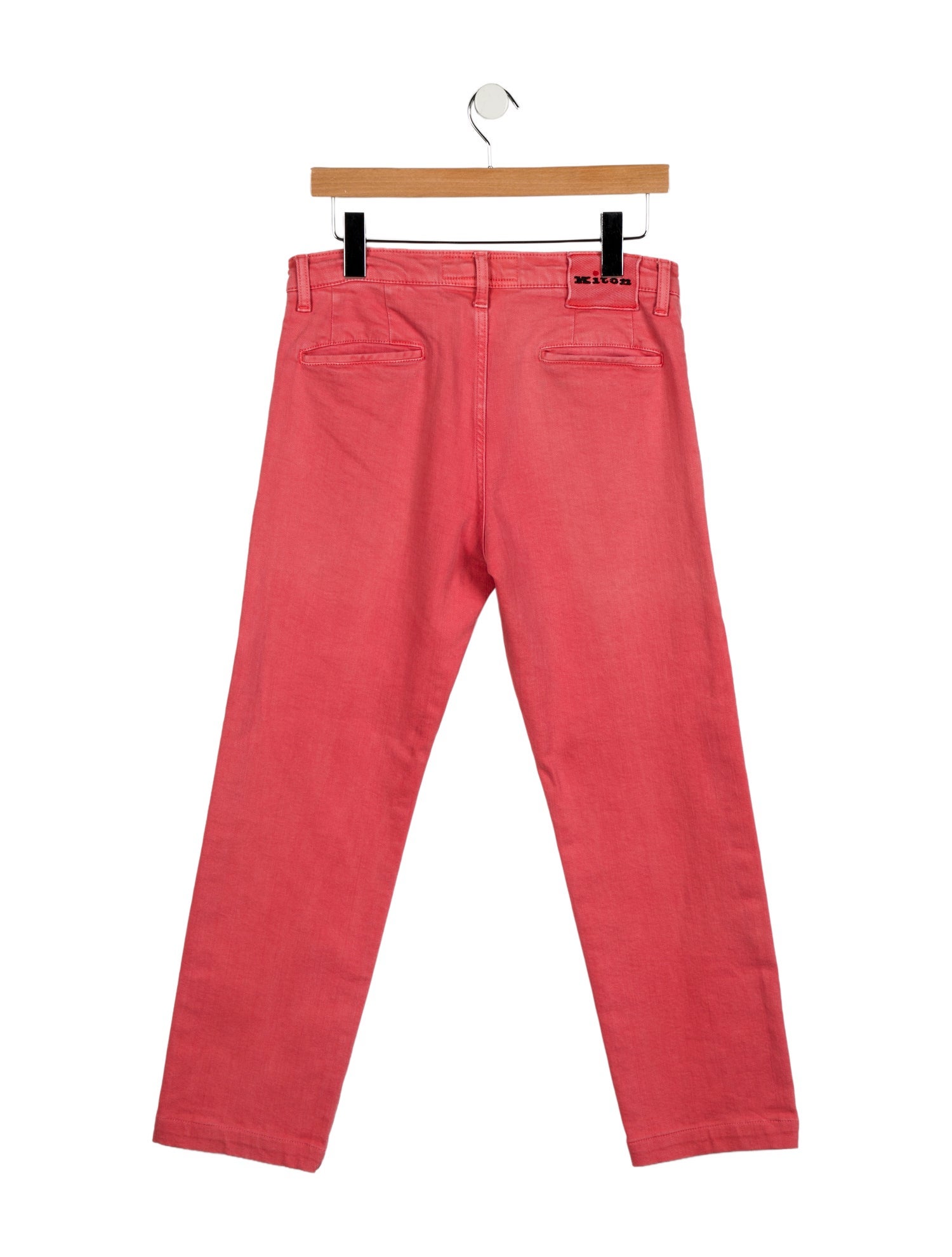 Kiton Mid-Rise Straight Leg Jeans