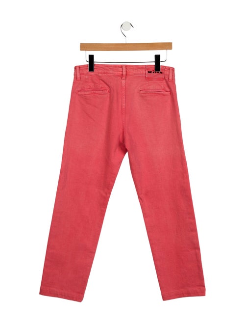 Kiton Mid-Rise Straight Leg Jeans
