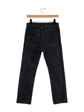 Kiton Mid-Rise Straight Leg Jeans