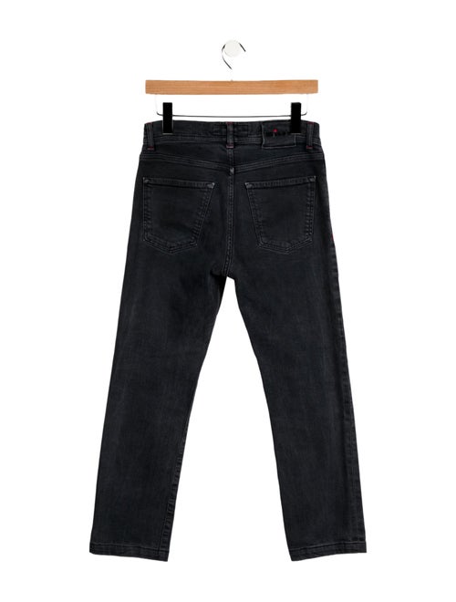 Kiton Mid-Rise Straight Leg Jeans