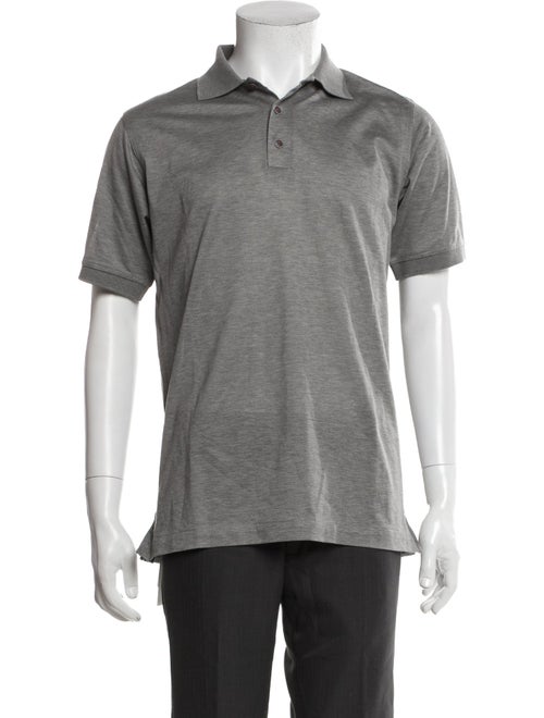 Kiton Crew Neck Short Sleeve Polo Shirt