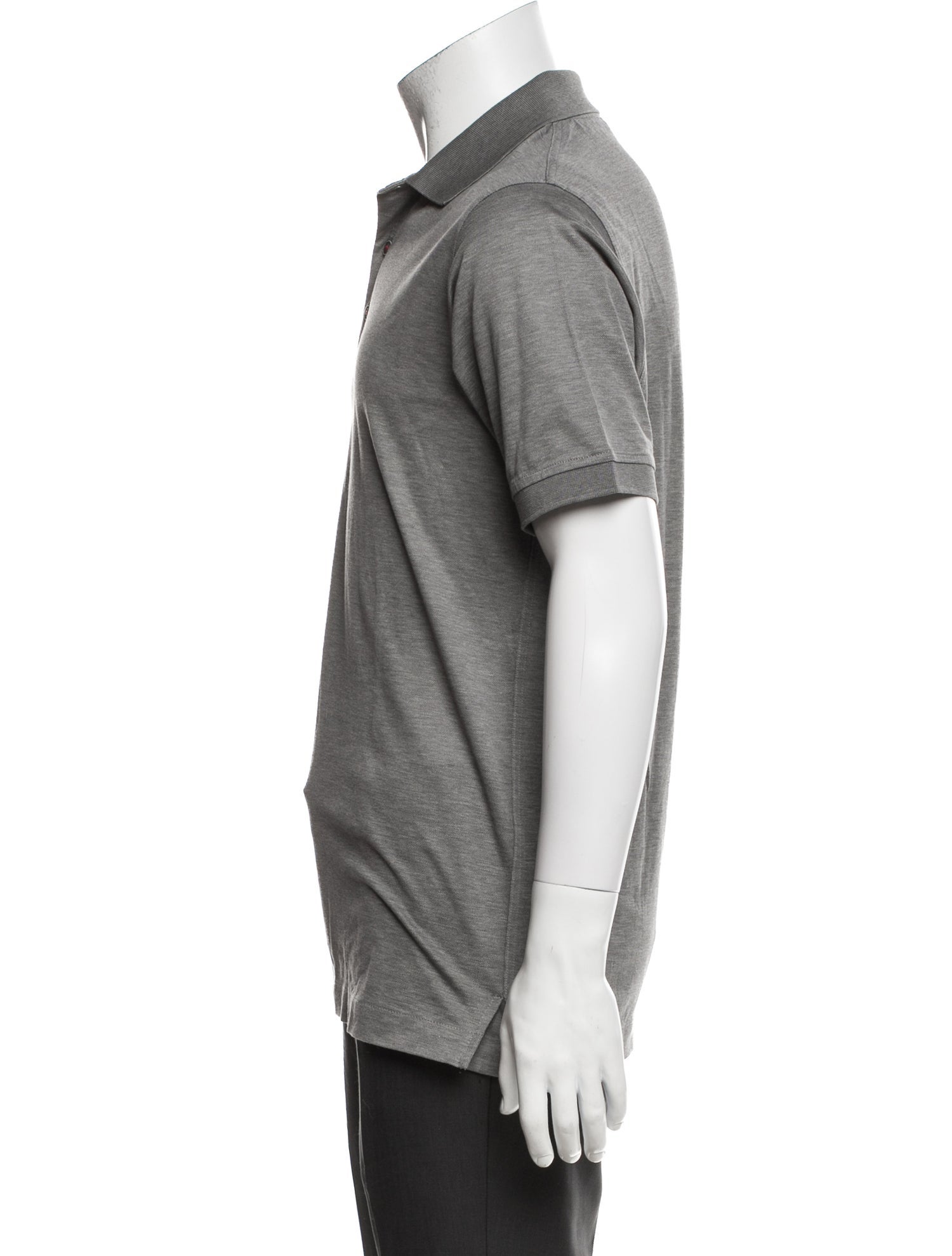 Kiton Crew Neck Short Sleeve Polo Shirt