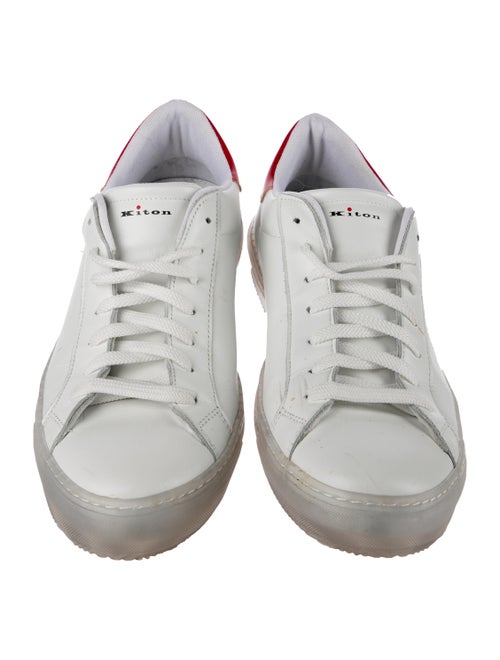 Kiton Leather Sneakers
