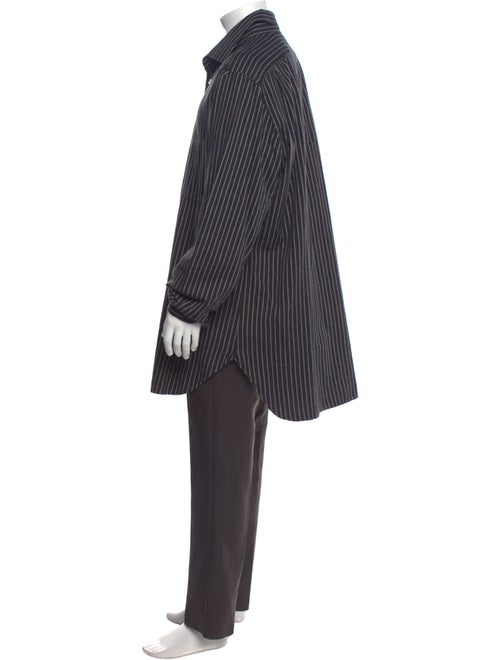 Kiton Striped Long Sleeve Shirt