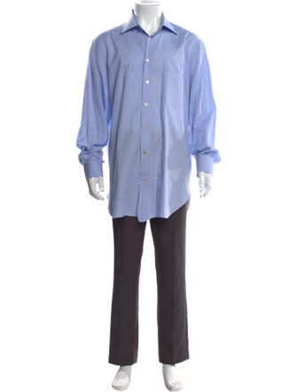 Kiton Long Sleeve Dress Shirt