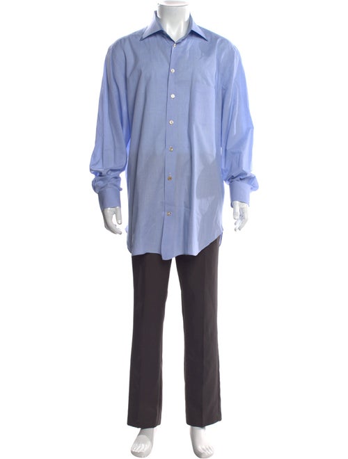 Kiton Long Sleeve Dress Shirt