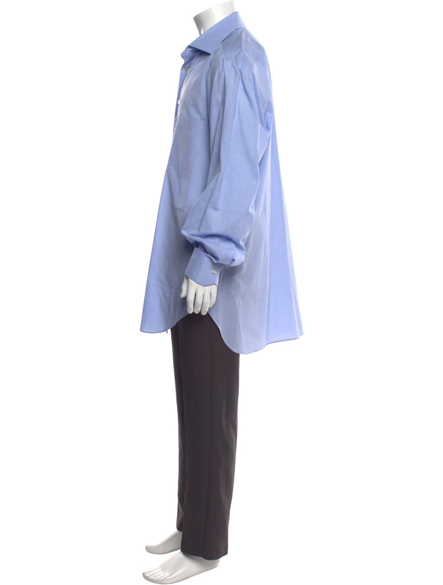 Kiton Long Sleeve Dress Shirt