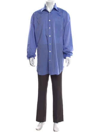 Kiton Long Sleeve Dress Shirt