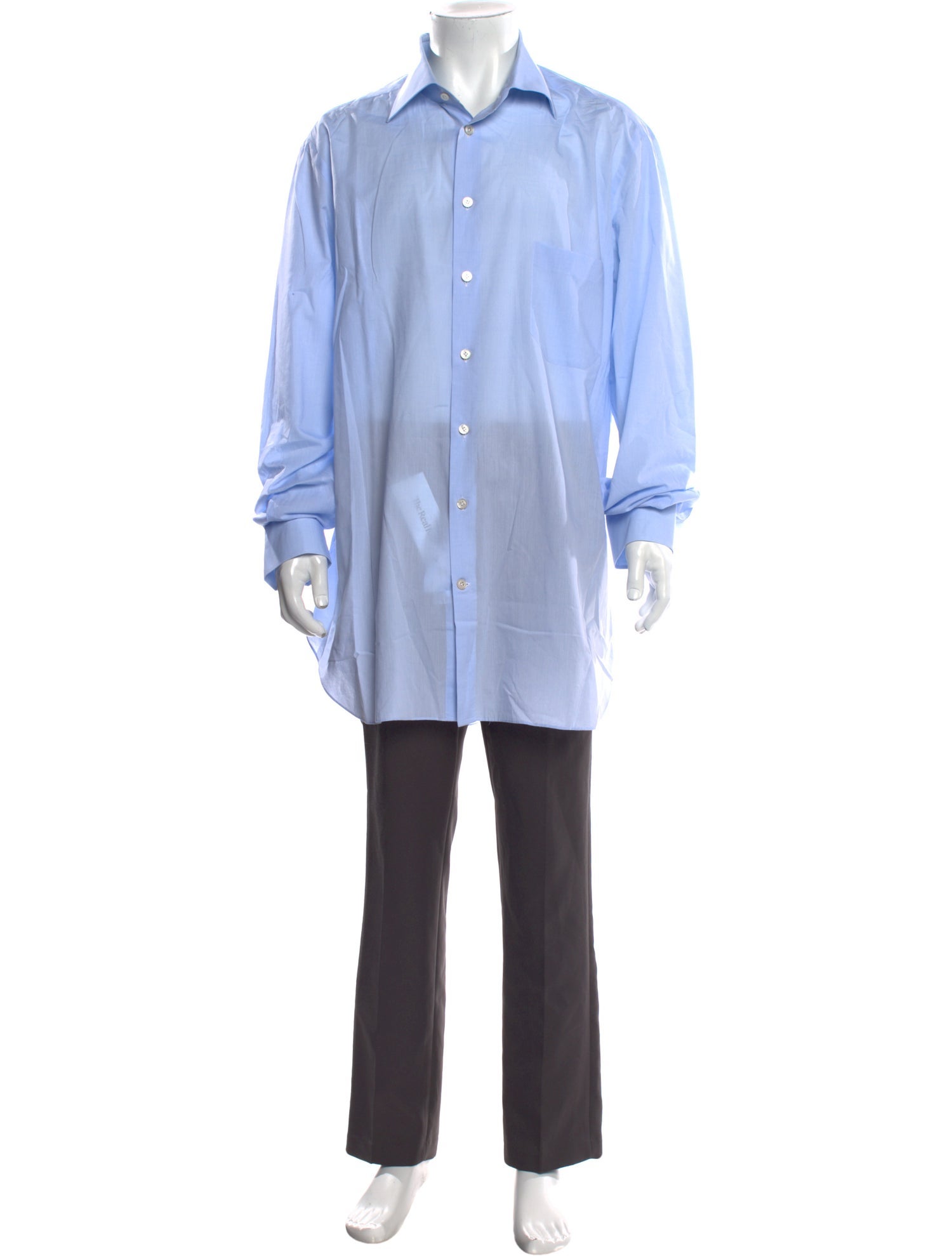 Kiton Long Sleeve Dress Shirt