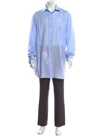 Kiton Long Sleeve Dress Shirt