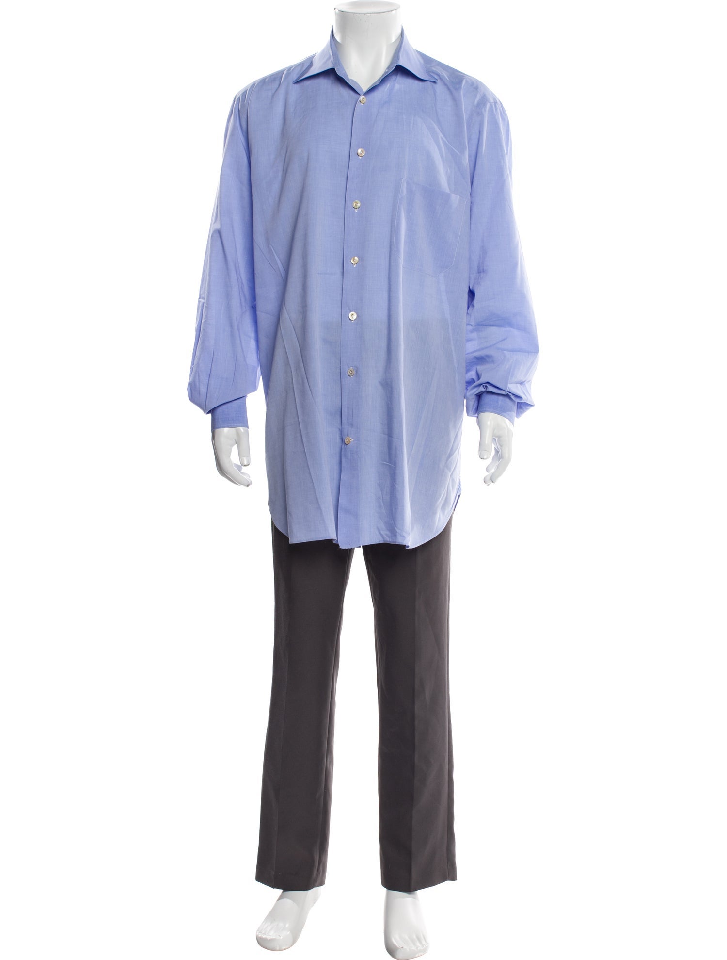 Kiton Long Sleeve Dress Shirt