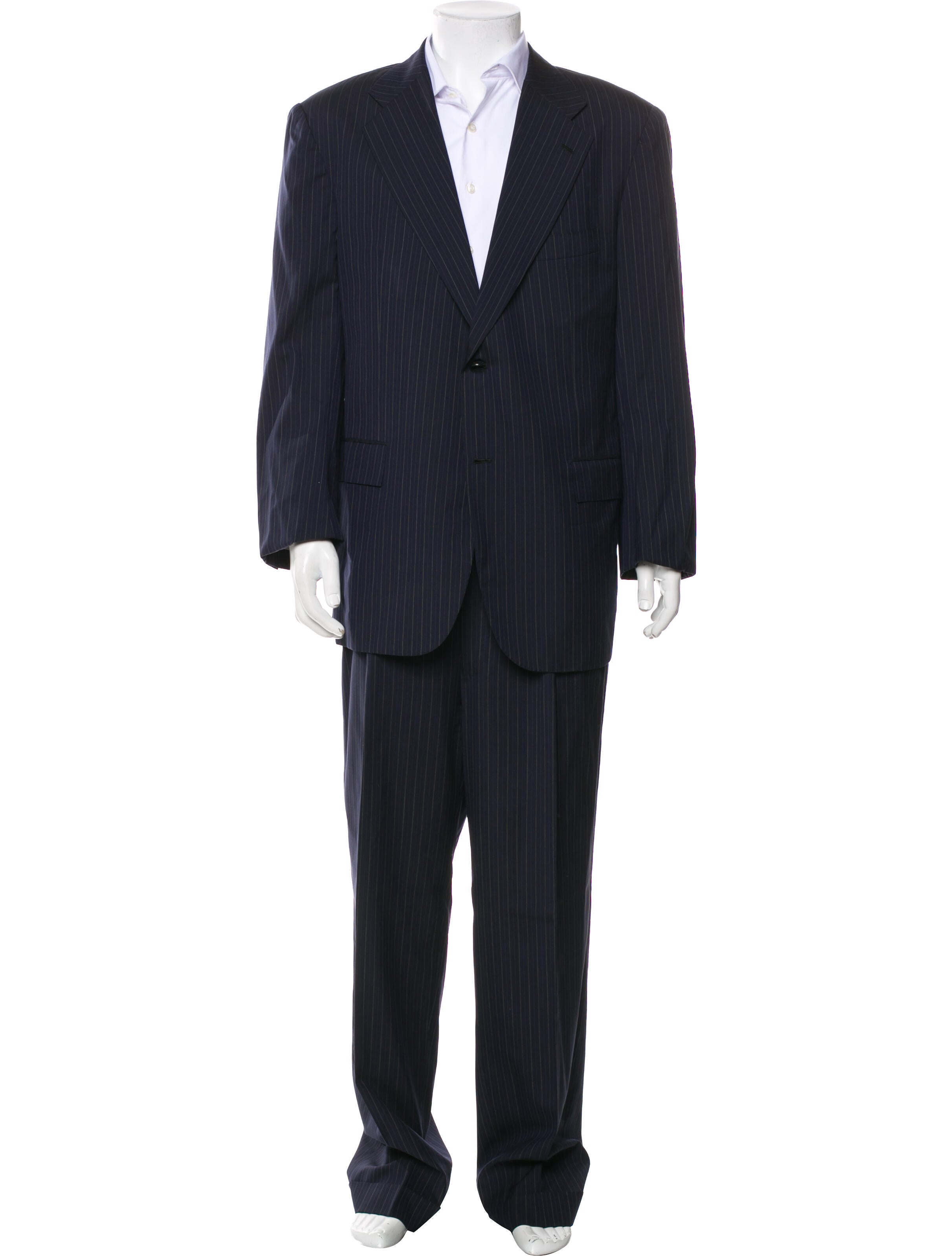 Kiton Striped Two-Piece Suit