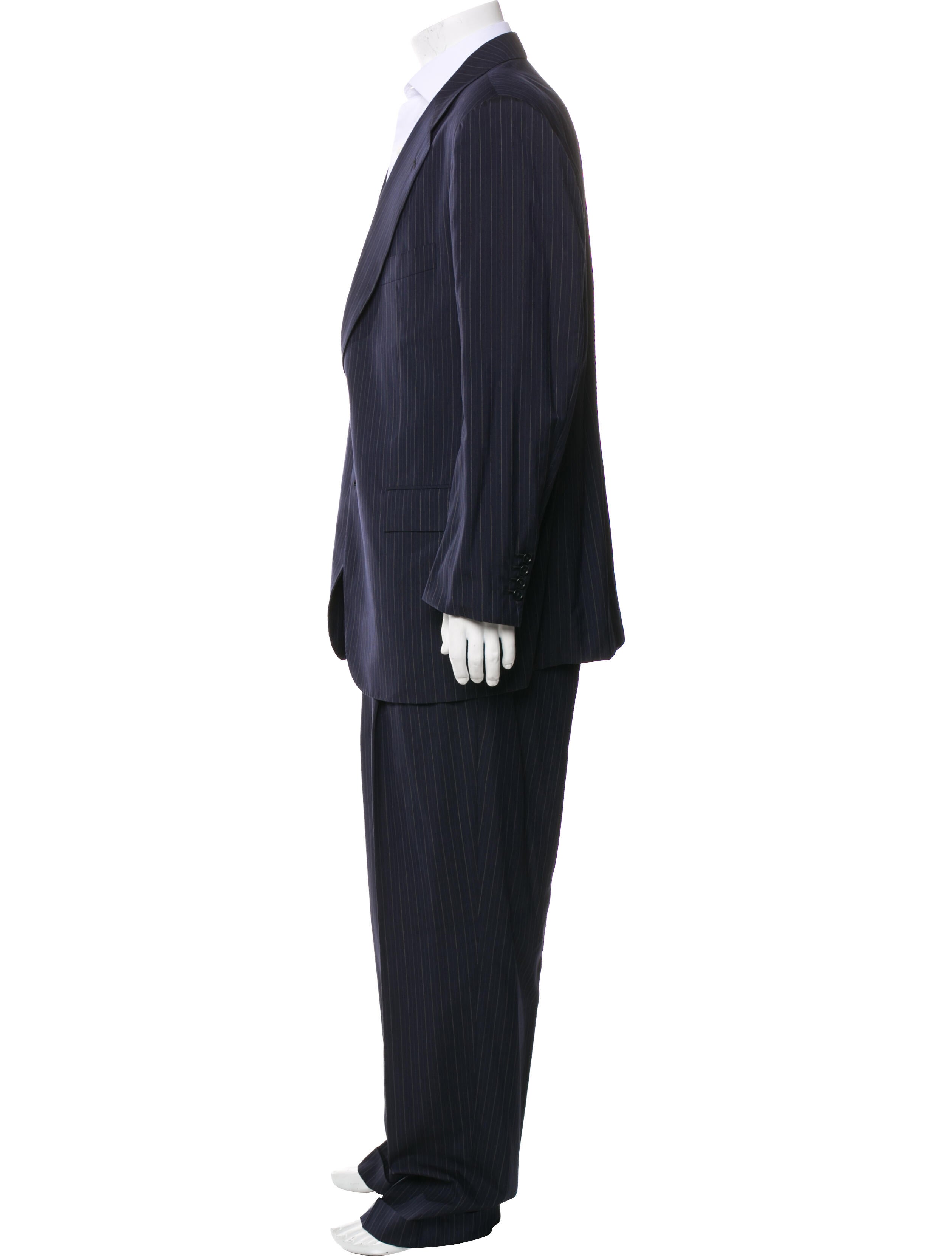 Kiton Striped Two-Piece Suit