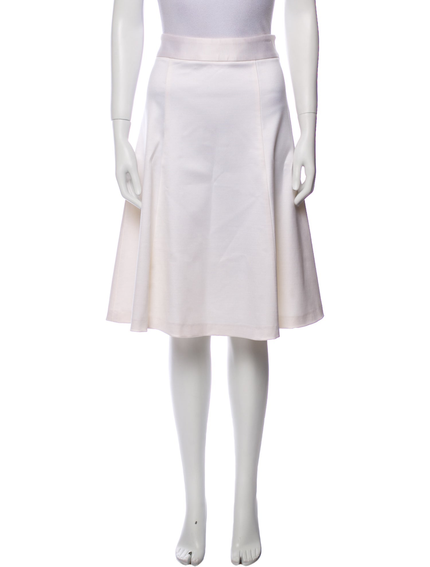 Kiton Virgin Wool Knee-Length Skirt