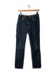 Kiton Mid-Rise Straight Leg Jeans
