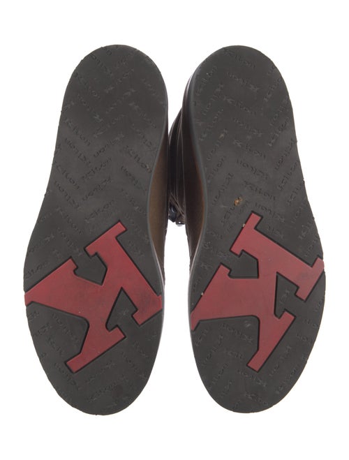 Kiton Suede Lace-Up Boots