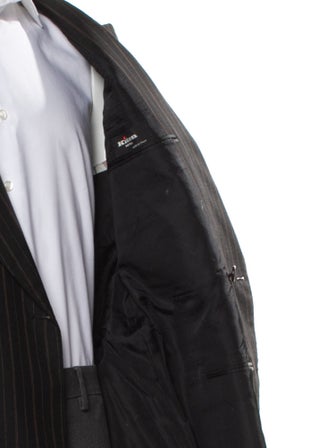 Kiton Cashmere Striped Blazer