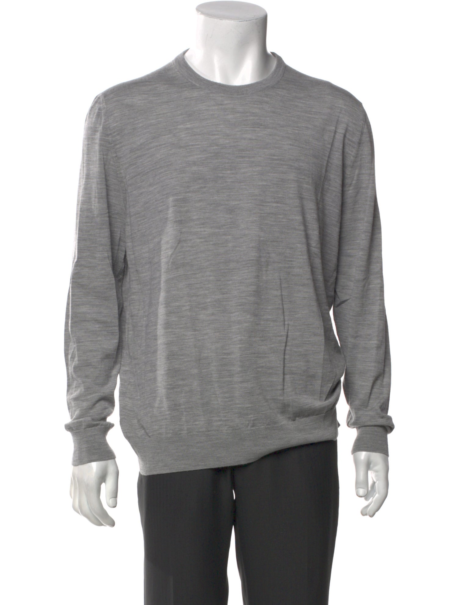 Kiton Wool Crew Neck T-Shirt