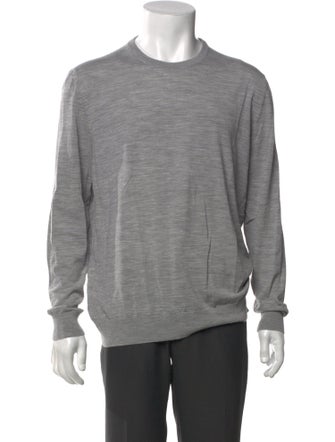 Kiton Wool Crew Neck T-Shirt