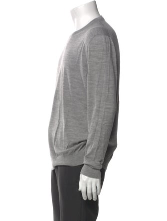 Kiton Wool Crew Neck T-Shirt