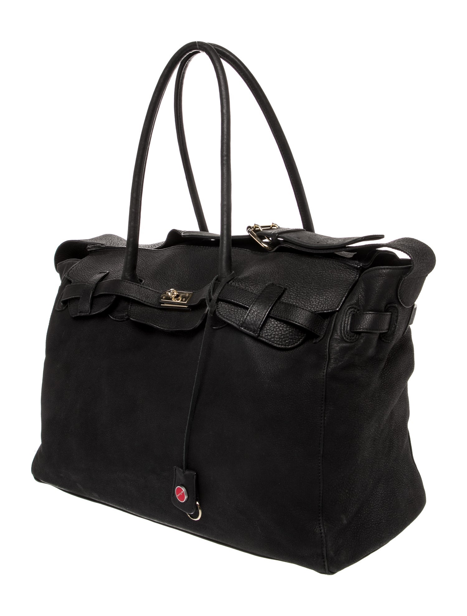 Kiton Leather Weekender