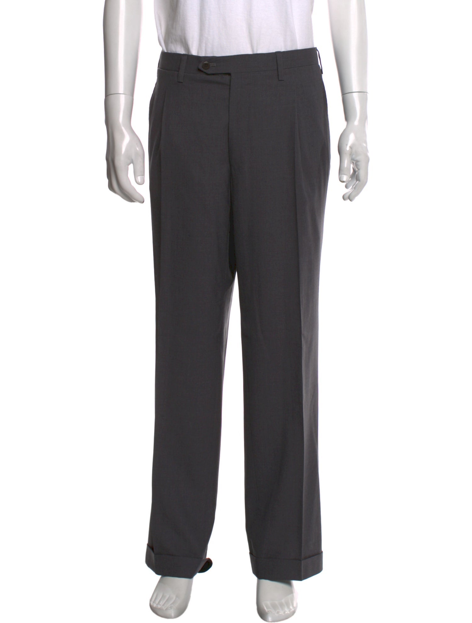 Kiton Wool Dress Pants