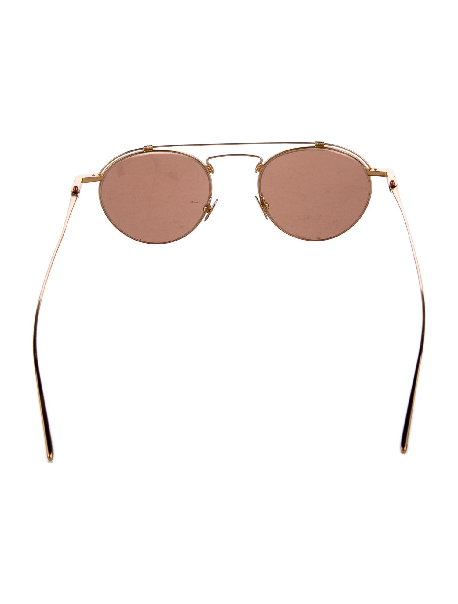 Kiton Aviator Tinted Sunglasses
