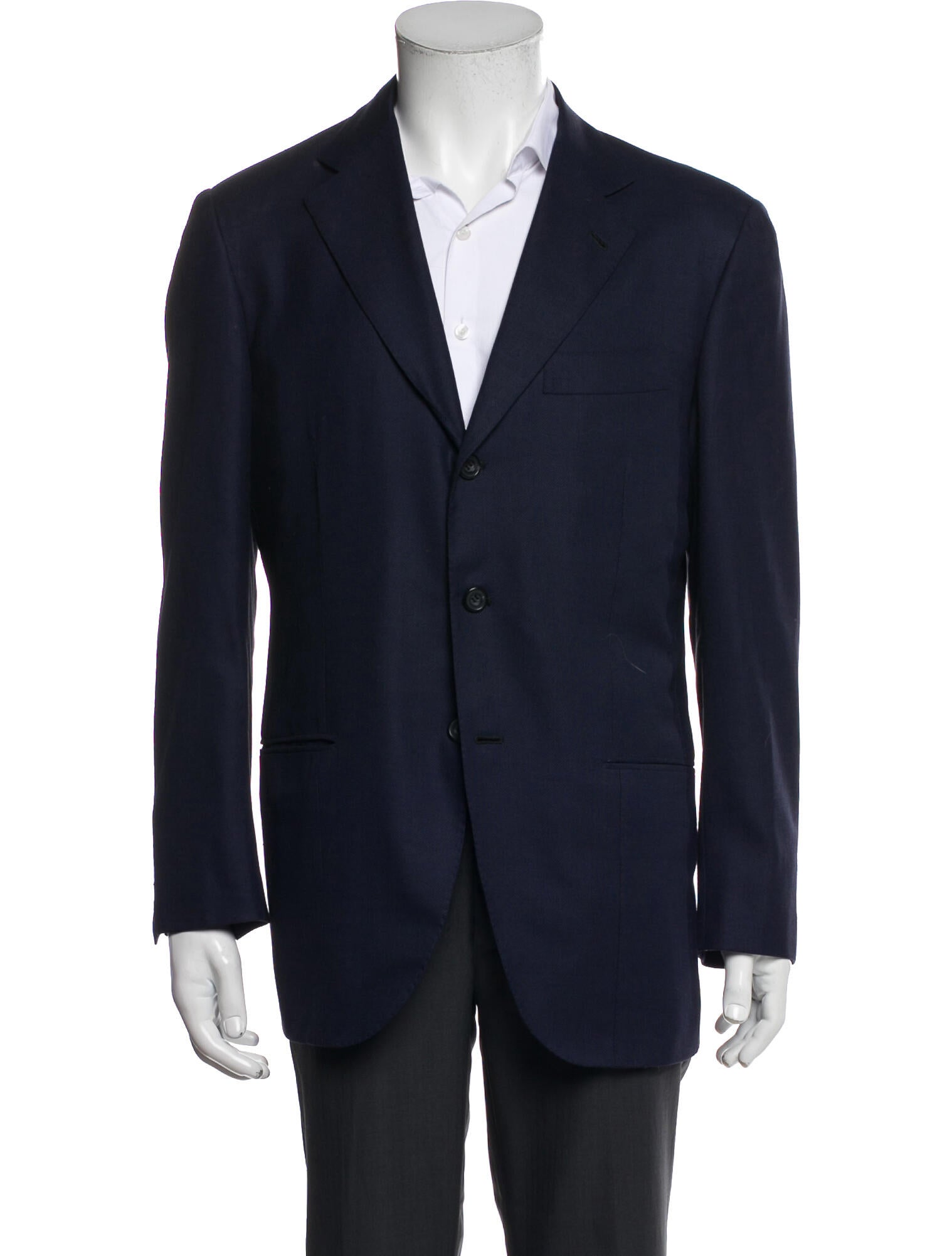 Kiton Wool Overcoat