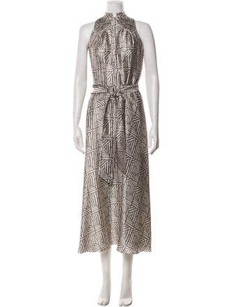 Kiton Silk Long Dress