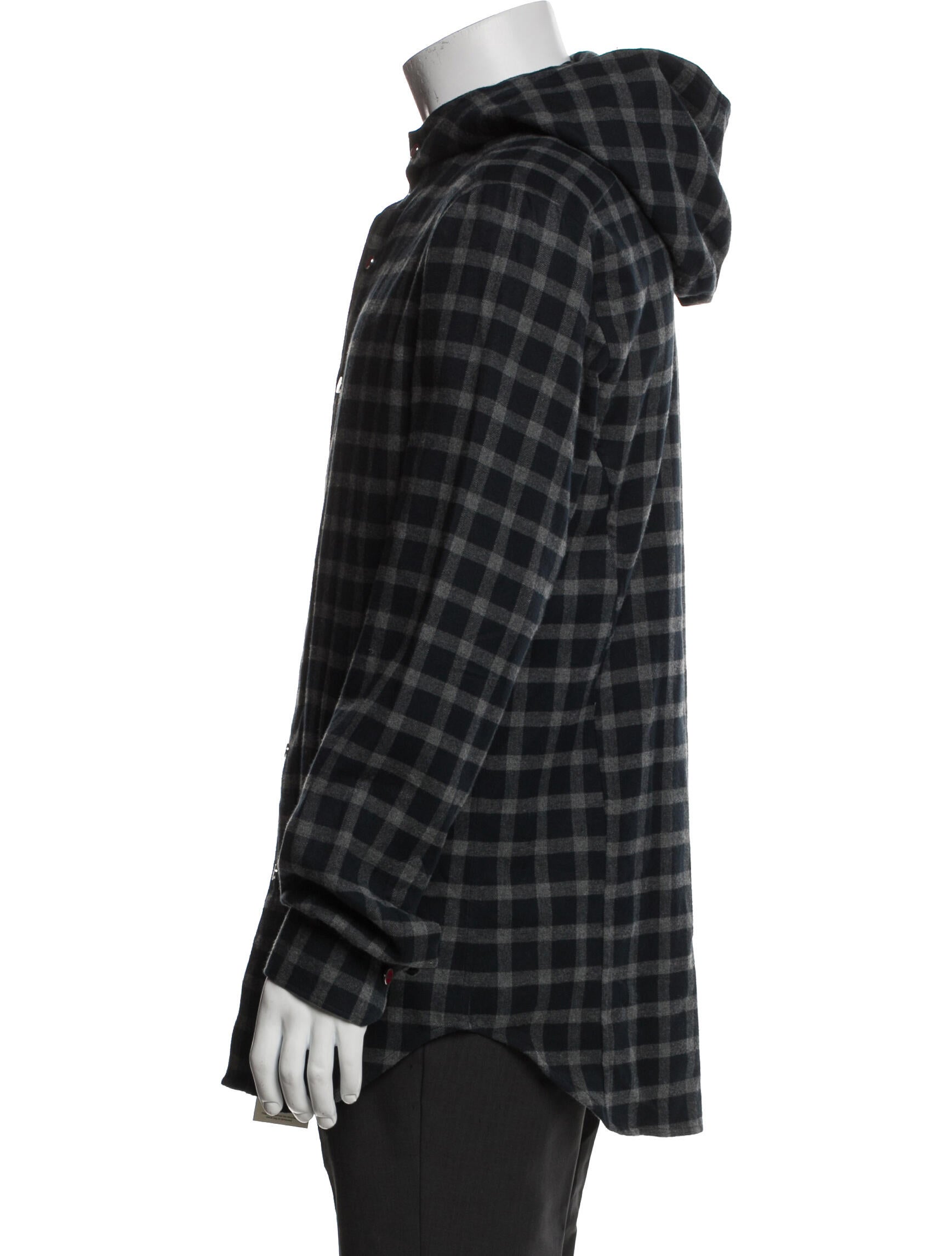 Kiton Plaid Print Windbreaker w/ Tags