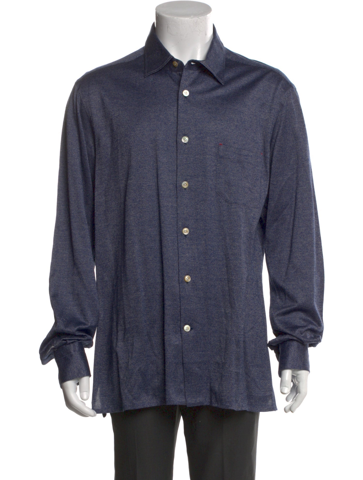 Kiton Long Sleeve Dress Shirt