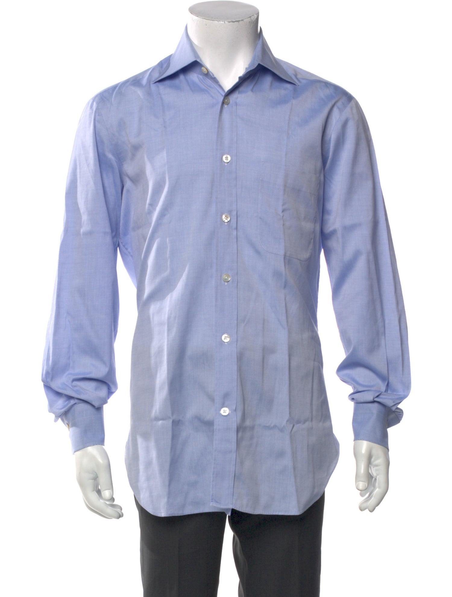 Kiton Long Sleeve Dress Shirt