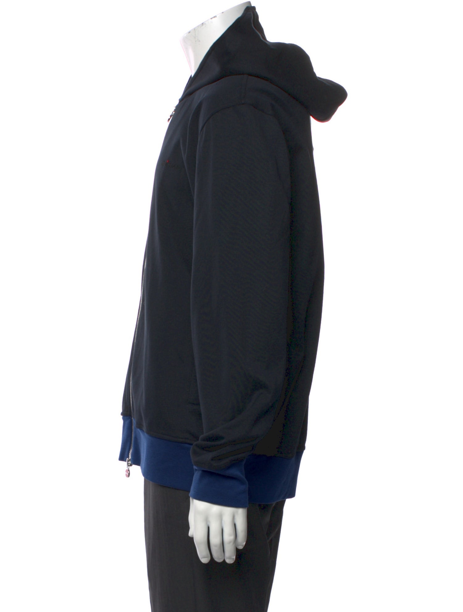 Kiton V-Neck Long Sleeve Hoodie