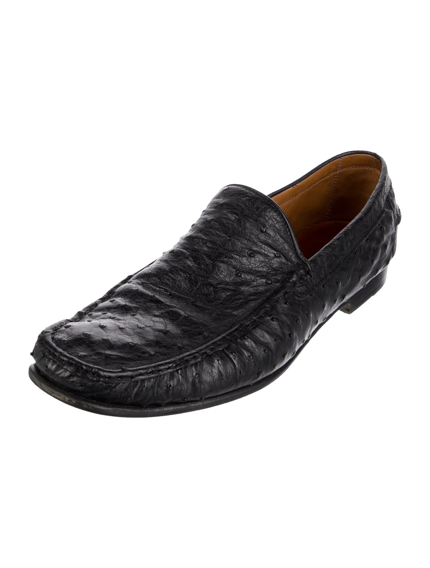 Kiton Leather Dress Loafers