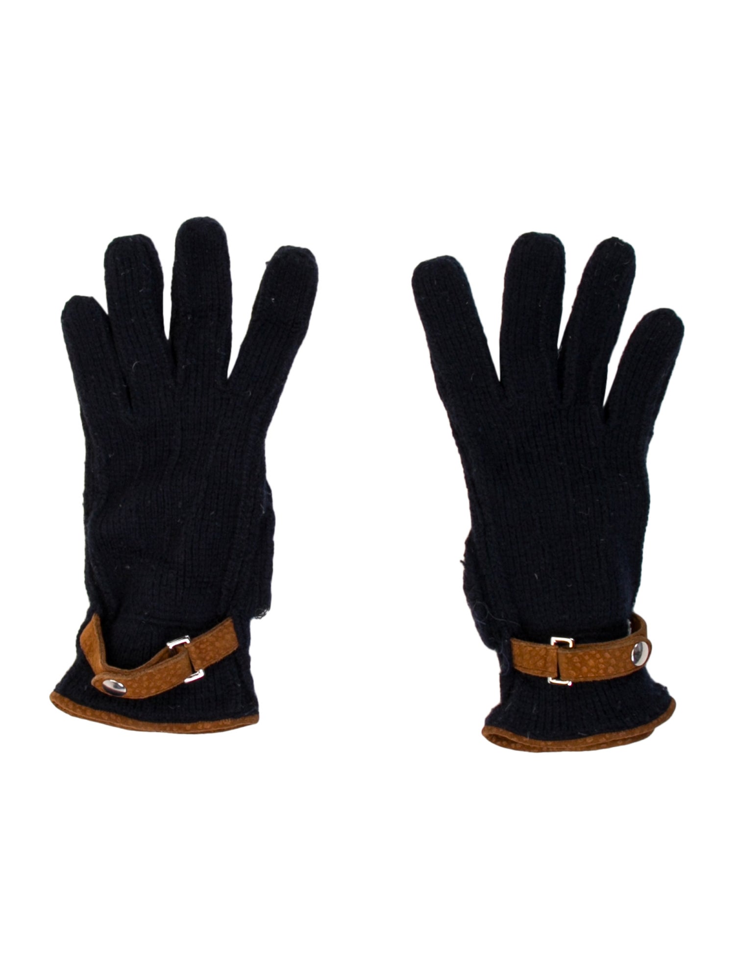 Kiton Cashmere Knit Gloves